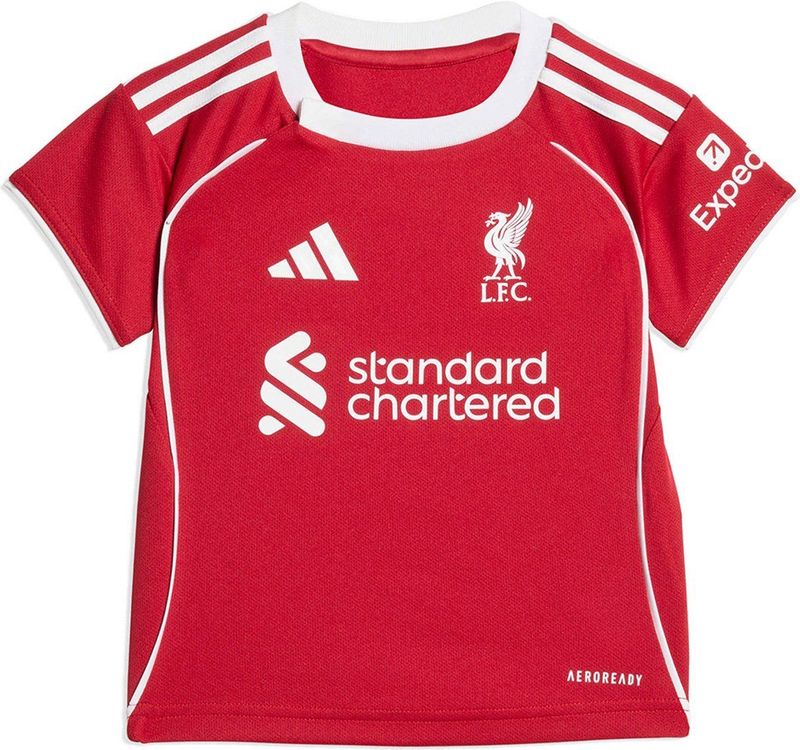adidas - Liverpool Babykit Thuis 2025-2026 - Voetbaltenue