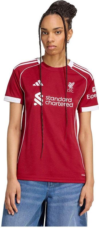 adidas - Liverpool Thuisshirt 2025-2026 - Dames - Sportshirt