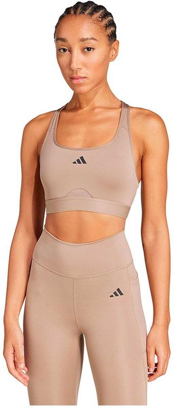 Adidas - Powerreact Training - Sportbeha - Met Medium Impact