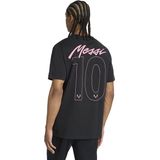 adidas - Messi Graphic - T-shirt - Zwart - Korte Mouwen
