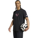 adidas - Messi Graphic - T-shirt - Zwart - Korte Mouwen