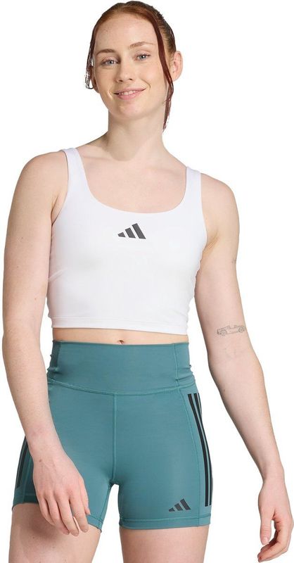 adidas - Power Light Support Bra - Groen - Sport Bh