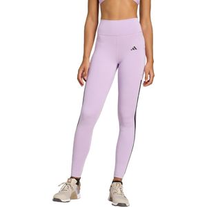 Optime - 3-Stripes Full Length Legging - Paars - Sportbroeken