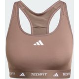 adidas Performance - TECHFIT - Beha - Bruin - Dames