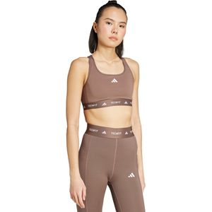adidas Performance - TECHFIT - Beha - Bruin - Dames