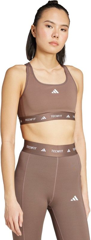 adidas Performance - TECHFIT - Beha - Bruin - Dames
