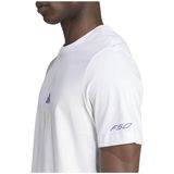 Adidas - F50 Graphic T-shirt - Wit - Katoen