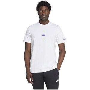 Adidas - F50 Graphic T-shirt - Wit - Katoen