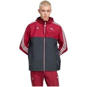 ADIDAS ORIGINALS - Tussenjas - Karmijnrood / Zwart / Wit - Arsenal Terrace Icons