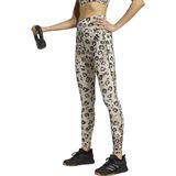 adidas Performance - Sportlegging - Beige - Polyester - Luipaardprint