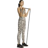 adidas Performance - Sportlegging - Beige - Polyester - Luipaardprint