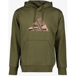 Olive Strata - Hoodie - Regular Fit - 55% Katoen, 36% Polyester, 9% Viscose