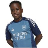 adidas - Arsenal Trainingsshirt - Blauw Donkerblauw Wit - 100% Gerecycled Polyester