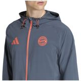 adidas - Bayern München Vis Tech Vest - Donkergrijs - Oranje