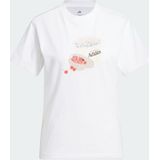 adidas - FARMMKT T - T-shirt - Wit - Sportief