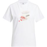 adidas - FARMMKT T - T-shirt - Wit - Sportief