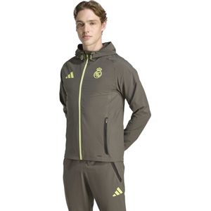 adidas - Real Madrid Vis Tech Vest - Grijs Lichtgroen - Vesten