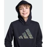 adidas - Hoodie - Fleece - Camo - 70% Katoen 30% Polyester