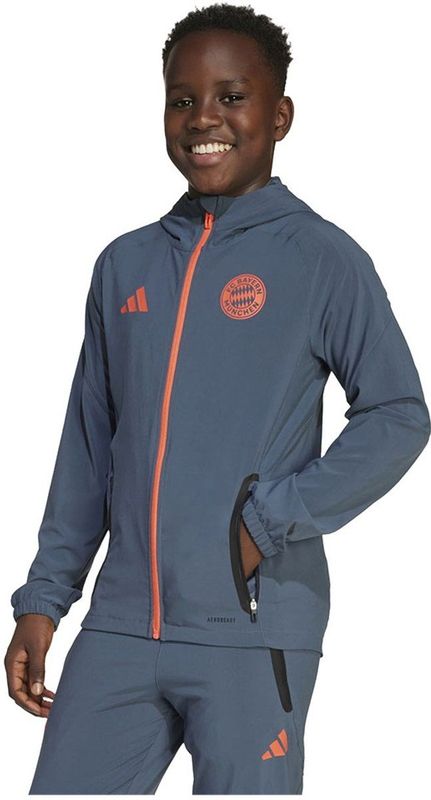 adidas - Bayern München Vis Tech Vest - Donkergrijs - 87% Gerecycled Polyester