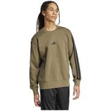 Olive Strata/Black - Sweater - Katoen/Polyester/Viscose - Regular Fit