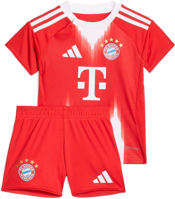 adidas - FC Bayern 25/26 - Baby Thuis Junior Set - AEROREADY - 100% Polyester