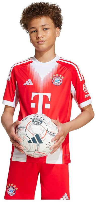 adidas - Bayern München Thuiswedstrijdshirt - Kind - Rood - Polyester