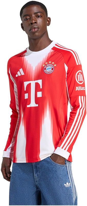 adidas - Bayern Munich 2025/26 - Langemouwen Shirt - Voor Volwassen Mannen