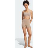 adidas - Performance All-Me Sculpt Booty - Korte Legging - Bruin - Dames