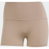 adidas - Performance All-Me Sculpt Booty - Korte Legging - Bruin - Dames