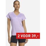 Adidas - T-Shirt Korte Mouw - Paars - Dames