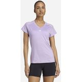Adidas - T-Shirt Korte Mouw - Paars - Dames