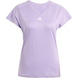 Adidas - T-Shirt Korte Mouw - Paars - Dames
