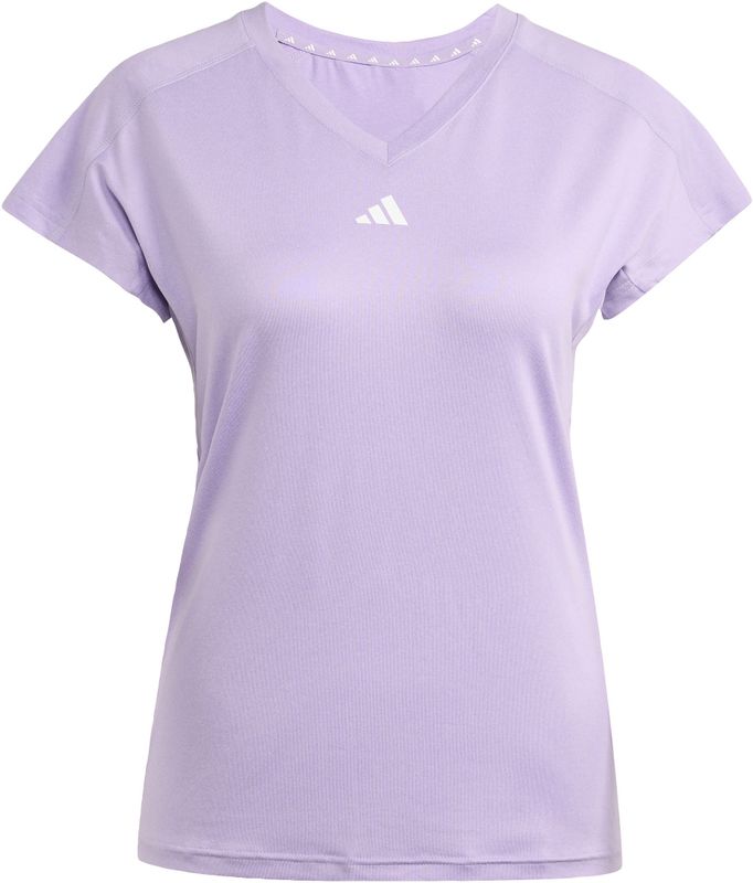 Adidas - T-Shirt Korte Mouw - Paars - Dames