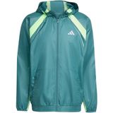 ADIDAS PERFORMANCE - Tech Apparel - Sportjas - Petrol / Mintgroen / Wit