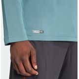 adidas - Performance Tech Apparel - 1/4 Zip Shirt - Groen - Heren