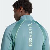 adidas - Performance Tech Apparel - 1/4 Zip Shirt - Groen - Heren