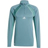 adidas - Performance Tech Apparel - 1/4 Zip Shirt - Groen - Heren