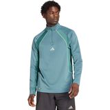 adidas - Performance Tech Apparel - 1/4 Zip Shirt - Groen - Heren