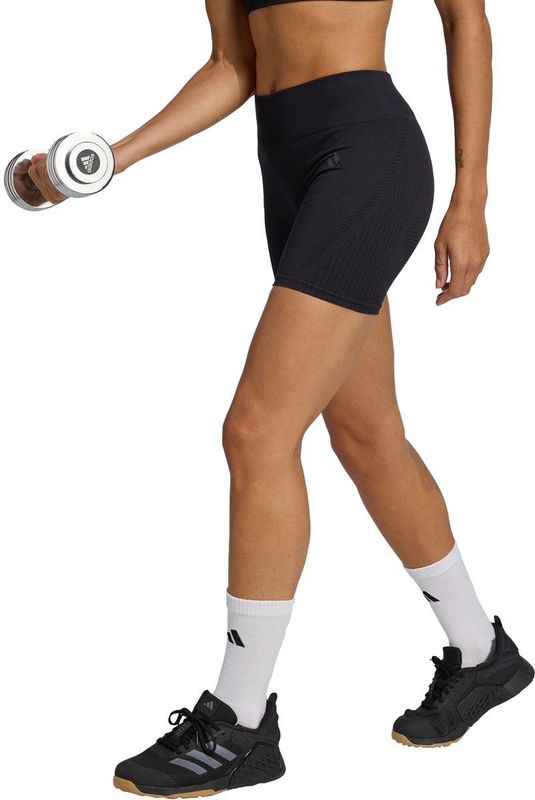 Adidas - Workout Essentials - Korte Leggings - Zwart - 4 inch