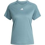 adidas Performance - Sportshirt - Blauw - Dames - Polyester - Aeroready Technologie