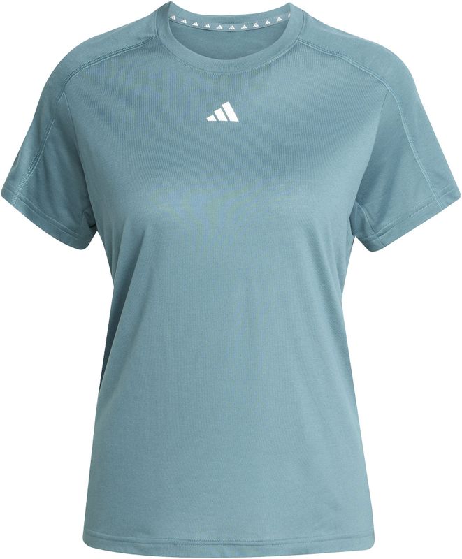 adidas Performance - Sportshirt - Blauw - Dames - Polyester - Aeroready Technologie