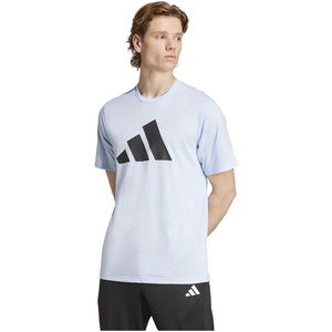 adidas - Train Essentials Feelready - Training T-shirt - Blauw - Korte Mouwen
