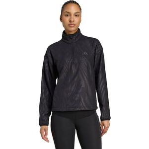 adidas - AOP Polar Fleece Pullover - Zwart - Dames