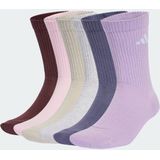 adidas - Dempende Sokken - Zwart - Katoen / Polyester - Zes Paar