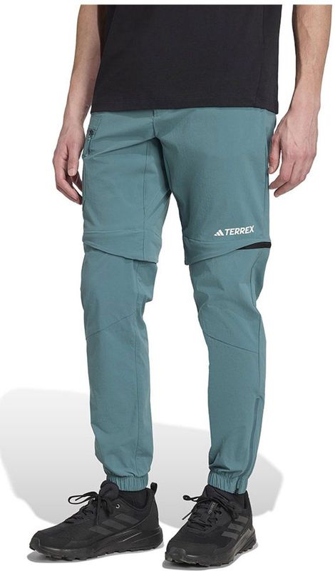 adidas - TERREX Utilitas - Hiking Zip-off Broek - Blauw - Regular Man