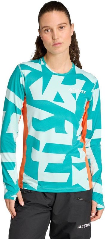 adidas - Multi Synthetic - Lange Mouwen Basislaag - Thermoshirts