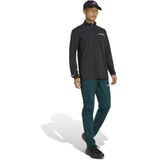 Adidas - Xperior Half Zip Longsleeve Tee - Zwart - T-shirt