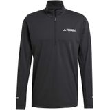 Adidas - Xperior Half Zip Longsleeve Tee - Zwart - T-shirt