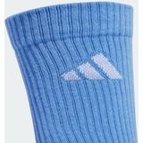 adidas - Dempende Sokken - Zwart - Katoen / Polyester / Elastaan - 6 Paar