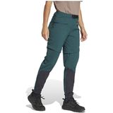 Adidas - Terrex Utilitas - Hiking Zip-off Broek - Zwart - Waterafstotend, Gemaakt van Gerecycled Materiaal